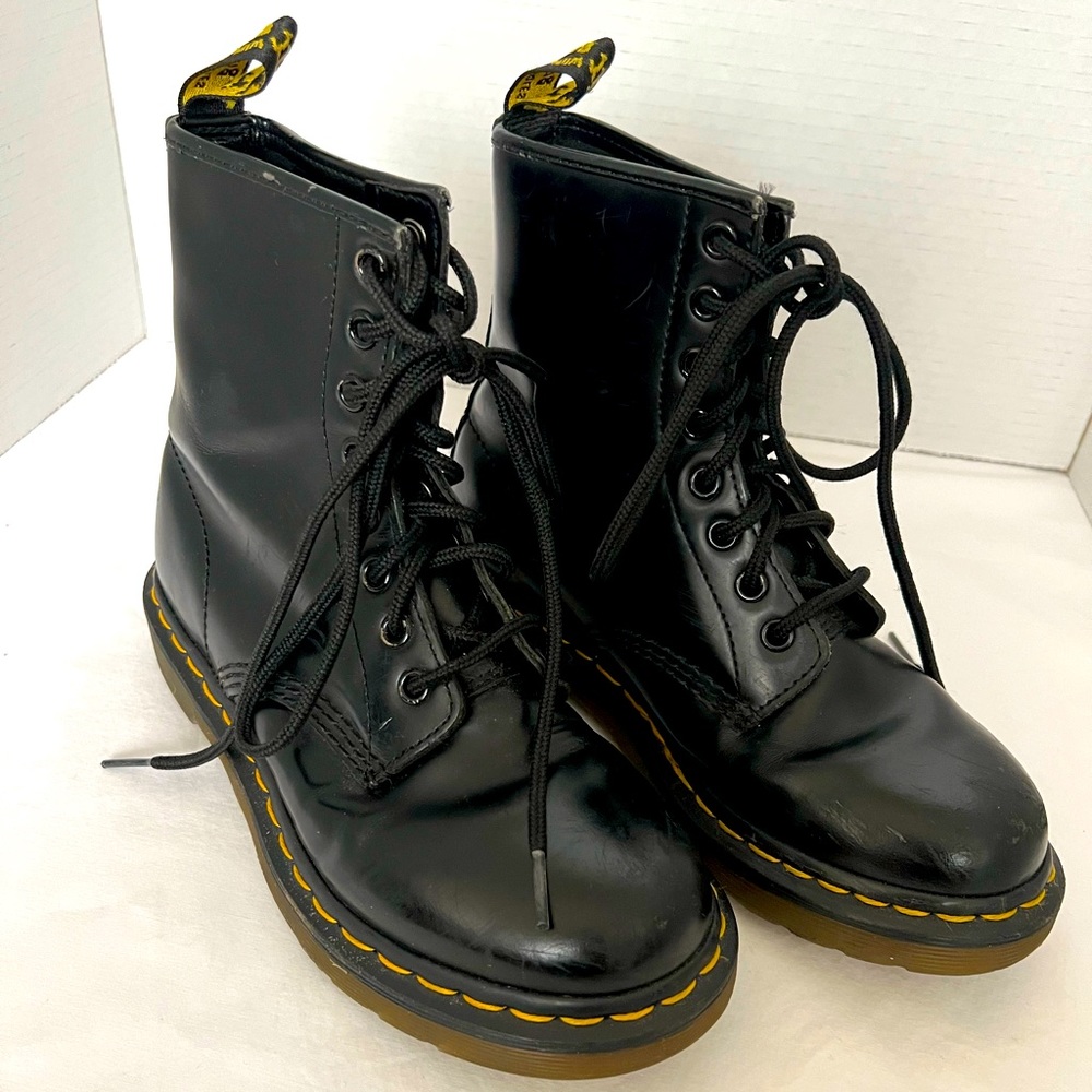 Dr. Martens Air Wair black ankle boots